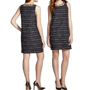 VINCE CAMUTO Caged Neck Sheath Dress